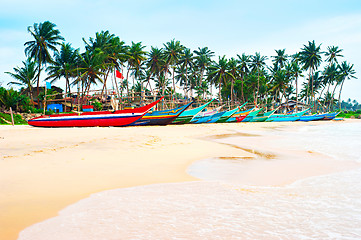 Image showing Sri lanka fisherman village