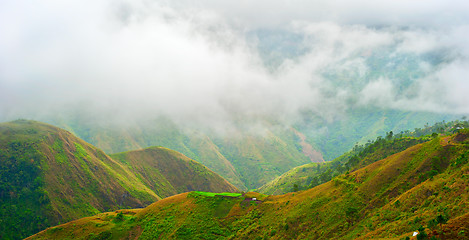 Image showing Range of mountains, Philippines