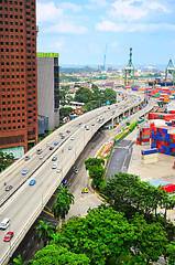 Image showing Industrial Singapore