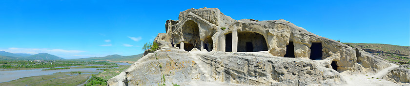 Image showing Uplistsikhe ancient city, Georgia