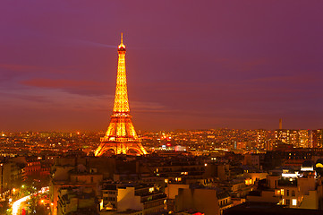 Image showing The Eiffel tower, Paris