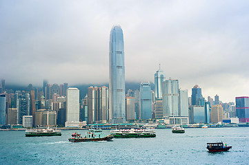 Image showing Victoria Bay. Hong Kong