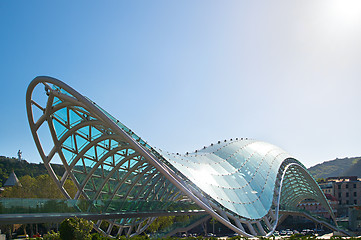 Image showing Bridge of Peace, Tbilisi