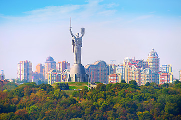 Image showing Motherland monument. Kyiv, Ukaine