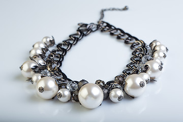 Image showing pearl necklace