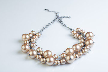 Image showing pearl necklace