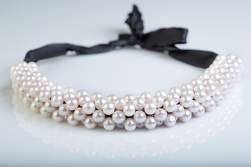 Image showing pearl necklace