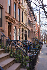 Image showing Historic district of West Village, New York.