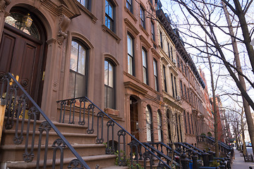 Image showing Historic district of West Village, New York.