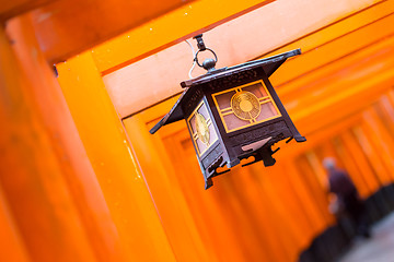 Image showing Fushimi Inari Taisha Shrine in Kyoto, Japan.