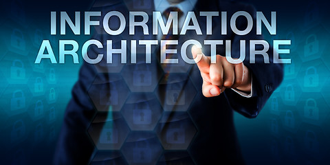 Image showing Touching INFORMATION ARCHITECTURE Online