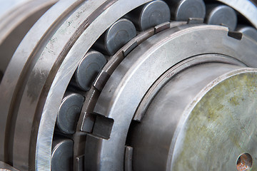 Image showing Industrial roller bearing