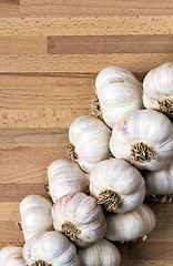 Image showing Bunch of garlic