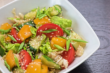 Image showing Bulgarian vegetable salad