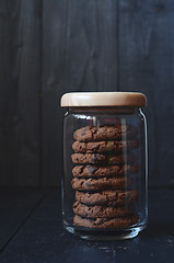 Image showing Chocolate chip cookies 
