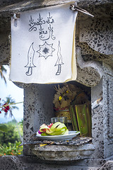 Image showing religious offering in Bali