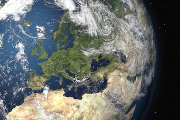 Image showing Earth view