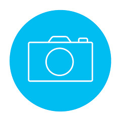 Image showing Camera line icon.