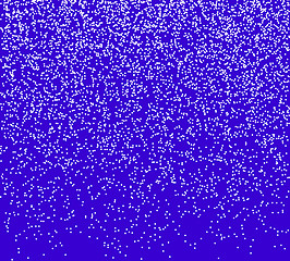 Image showing Falling Snow Vector Background 