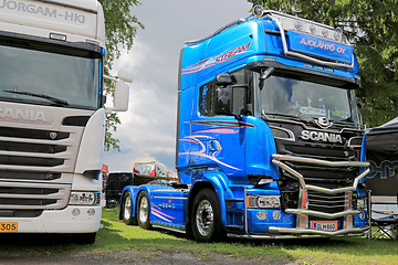 Image showing Scania Blue Stream Limited Edition Truck