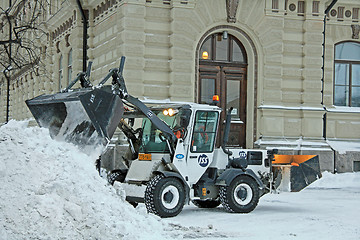 Image showing Snow Removal in City