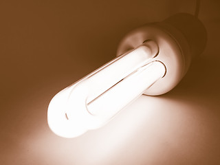 Image showing  Light bulb vintage