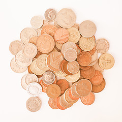 Image showing  Pound coin vintage