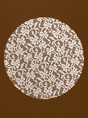 Image showing  A doily vintage