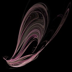 Image showing Fractal 16 - pink flows