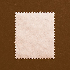 Image showing  Blank stamp vintage