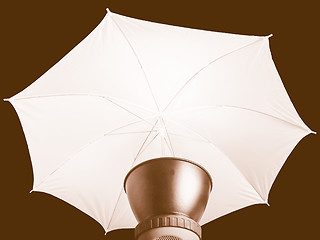 Image showing  Lighting umbrella vintage