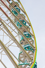 Image showing Old ferris wheel