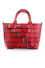 Image showing red handbag