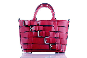 Image showing red handbag