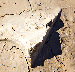 Image showing brown dry sand in sahara desert morocco africa erosion and abstr