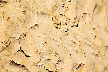 Image showing brown  sand in sahara desert morocco  erosion and  