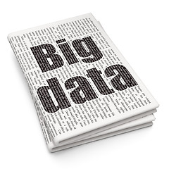 Image showing Information concept: Big Data on Newspaper background