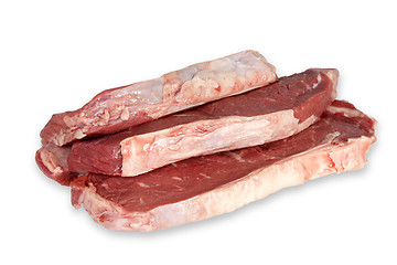 Image showing Raw Beef Steaks