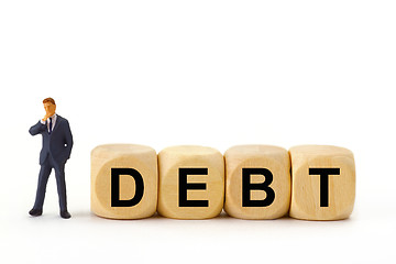 Image showing Debt