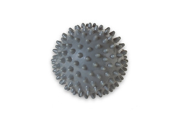 Image showing Grey massage ball