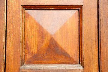 Image showing abstract texture of a  old door in italy  