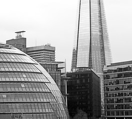 Image showing new     building in london skyscraper      financial district an