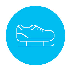 Image showing Skate line icon.