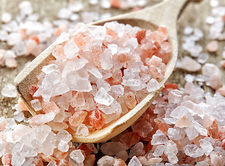 Image showing pink himalayan salt