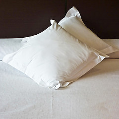 Image showing Sweet Dreams embroidered on pillows