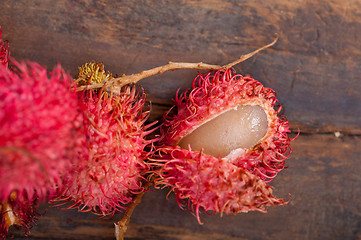 Image showing fresh rambutan fruits 