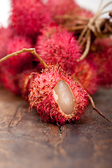 Image showing fresh rambutan fruits 