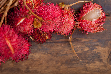 Image showing fresh rambutan fruits 