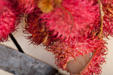 Image showing fresh rambutan fruits 