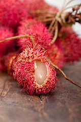 Image showing fresh rambutan fruits 